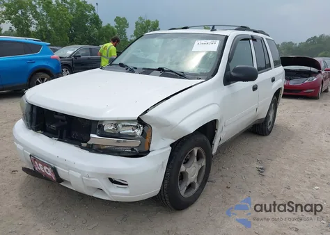 2006 Chevrolet Trailblazer Ls from USA, damaged, VIN 1GNDT13S962343132
